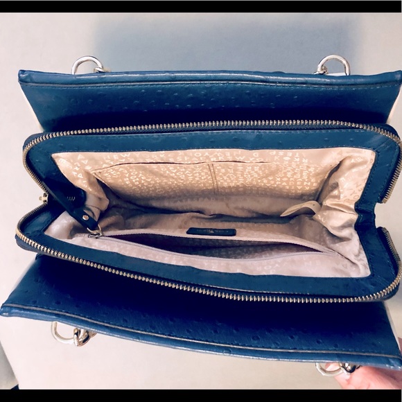 Authentic RARE Kate Spade Blue Bag - Like New - Picture 8 of 11